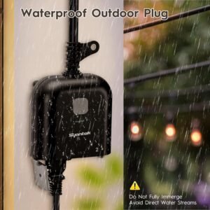 outdoor wireless remote control outlet